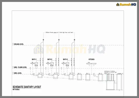 Technical drawing for house RHQ-A4-01, sheet 8 of 11