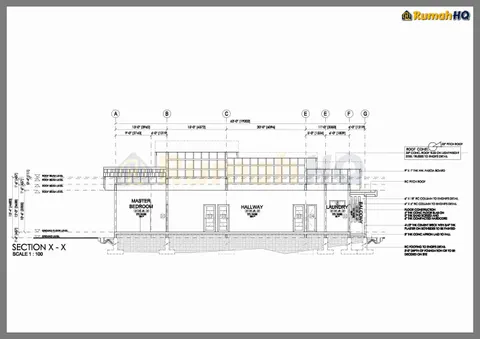 Technical drawing for house RHQ-A4-01, sheet 9 of 11