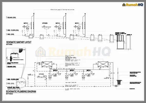 Technical drawing for house RHQ-A4-04, sheet 5 of 10