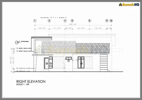 Technical drawing for house RHQ-A4-04, sheet 7 of 10
