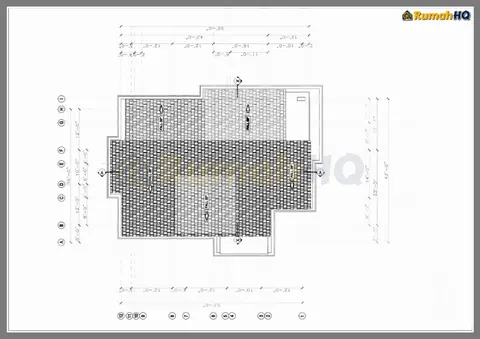 Technical drawing for house RHQ-A4-04, sheet 8 of 10