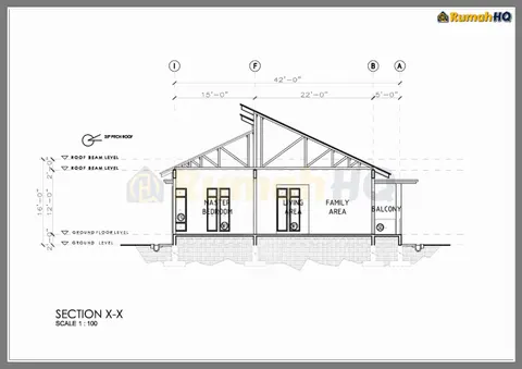 Technical drawing for house RHQ-A4-04, sheet 9 of 10