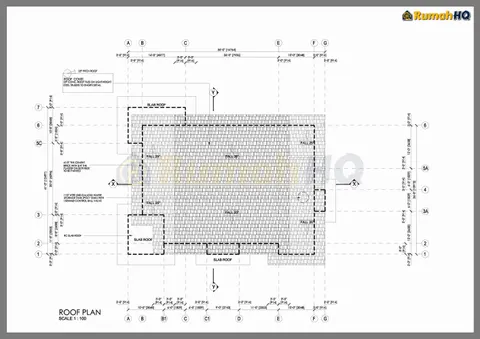Technical drawing for house RHQ-A4-05, sheet 2 of 6