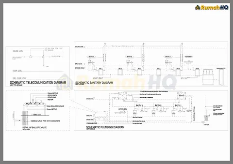 Technical drawing for house RHQ-A4-05, sheet 6 of 6