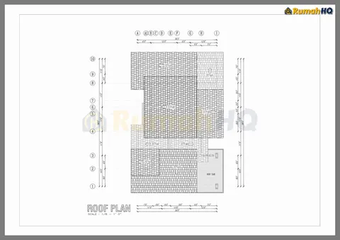 Technical drawing for house RHQ-A4-08, sheet 6 of 8