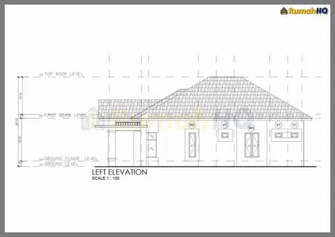 Technical drawing for house RHQ-A4-10, sheet 6 of 11