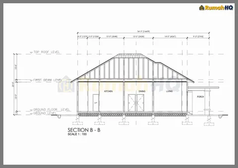 Technical drawing for house RHQ-A4-10, sheet 11 of 11