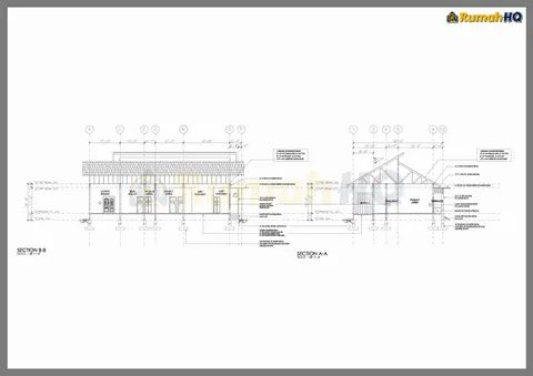 Technical drawing for house RHQ-A5-02, sheet 4 of 7