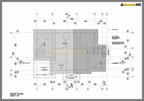 Technical drawing for house RHQ-A5-05, sheet 6 of 9