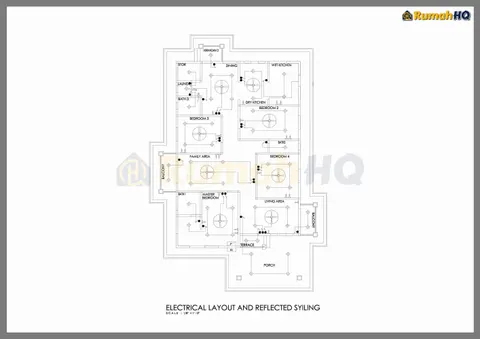 Technical drawing for house RHQ-A5-06, sheet 4 of 6