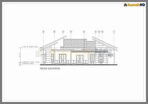 Technical drawing for house RHQ-A5-07, sheet 3 of 13