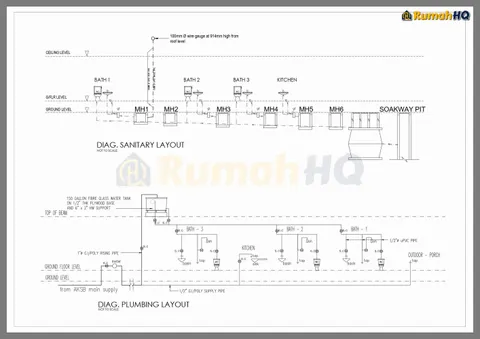 Technical drawing for house RHQ-A5-07, sheet 10 of 13