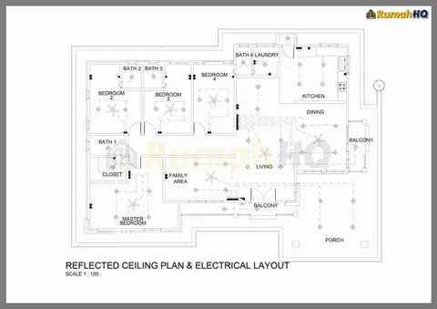 Technical drawing for house RHQ-A5-09, sheet 3 of 7
