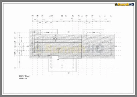 Technical drawing for house RHQ-D1-01, sheet 3 of 15
