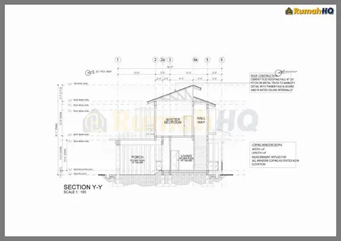 Technical drawing for house RHQ-D1-01, sheet 9 of 15