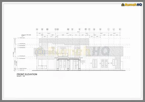 Technical drawing for house RHQ-D1-01, sheet 11 of 15