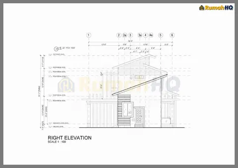 Technical drawing for house RHQ-D1-01, sheet 13 of 15