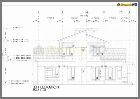 Technical drawing for house RHQ-D1-03, sheet 7 of 12
