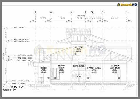 Technical drawing for house RHQ-D1-03, sheet 11 of 12