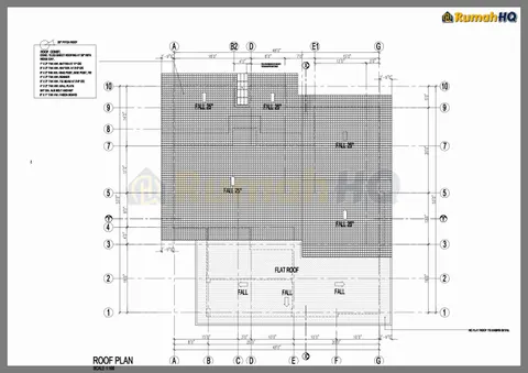 Technical drawing for house RHQ-D1-04, sheet 3 of 9