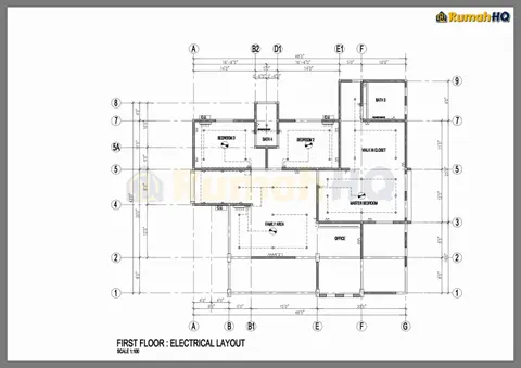 Technical drawing for house RHQ-D1-04, sheet 7 of 9