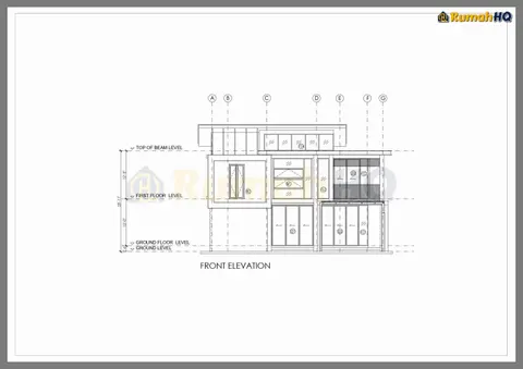 Technical drawing for house RHQ-D1-05, sheet 4 of 15