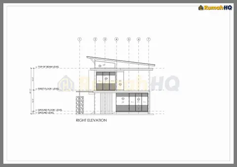 Technical drawing for house RHQ-D1-05, sheet 6 of 15