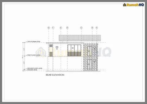 Technical drawing for house RHQ-D1-05, sheet 7 of 15