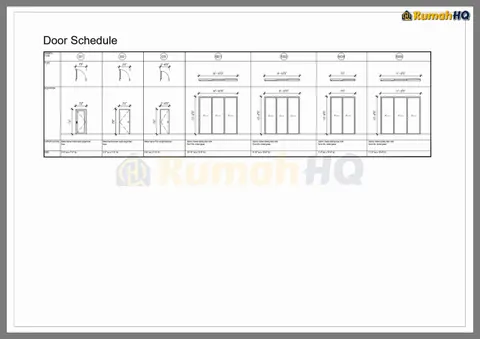 Technical drawing for house RHQ-D1-05, sheet 11 of 15