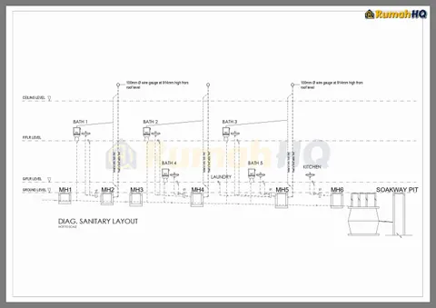 Technical drawing for house RHQ-D1-05, sheet 13 of 15