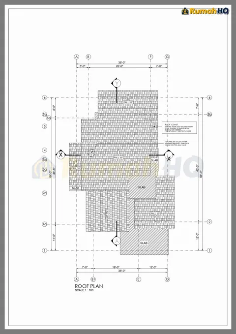 Technical drawing for house RHQ-D1-07, sheet 3 of 17