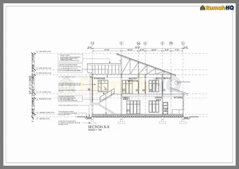 Technical drawing for house RHQ-D1-07, sheet 8 of 17
