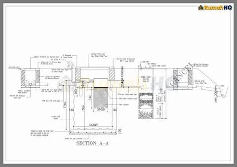 Technical drawing for house RHQ-D1-07, sheet 16 of 17