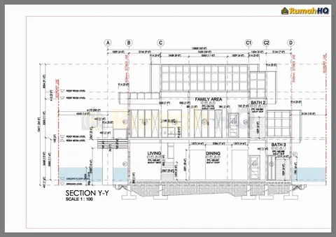 Technical drawing for house RHQ-D1-08, sheet 11 of 12