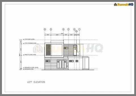 Technical drawing for house RHQ-D1-09, sheet 6 of 15