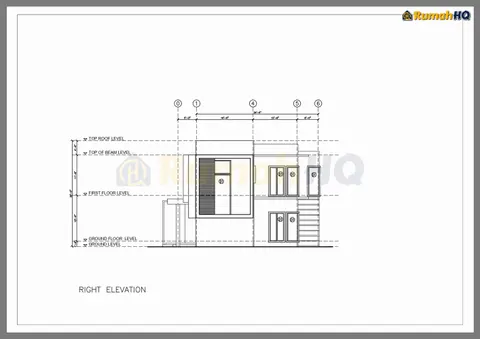 Technical drawing for house RHQ-D1-09, sheet 7 of 15