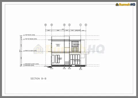 Technical drawing for house RHQ-D1-09, sheet 9 of 15