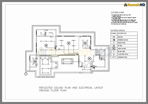 Technical drawing for house RHQ-D1-09, sheet 10 of 15