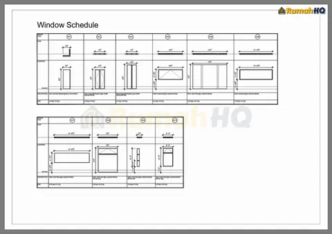 Technical drawing for house RHQ-D1-09, sheet 13 of 15