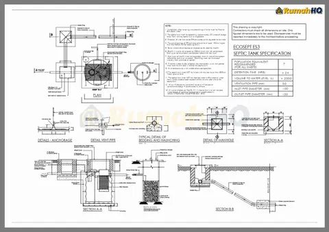 Technical drawing for house RHQ-D1-09, sheet 15 of 15