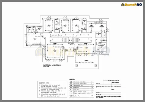 Technical drawing for house RHQ-D1-10, sheet 2 of 10