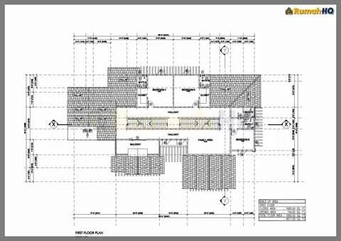 Technical drawing for house RHQ-D1-10, sheet 5 of 10