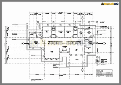 Technical drawing for house RHQ-D1-10, sheet 6 of 10