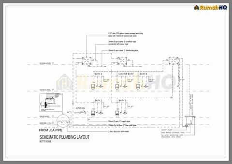 Technical drawing for house RHQ-D1-11, sheet 8 of 13