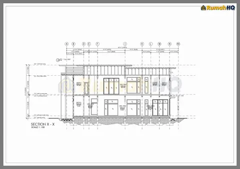 Technical drawing for house RHQ-D1-11, sheet 12 of 13