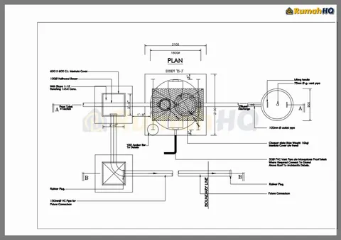 Technical drawing for house RHQ-D1-12, sheet 3 of 14