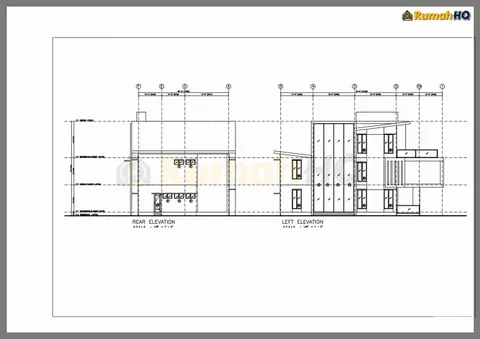 Technical drawing for house RHQ-D1-12, sheet 12 of 14