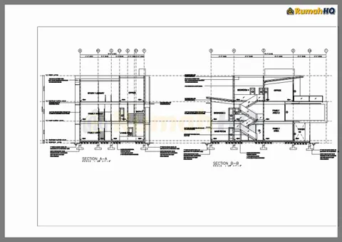 Technical drawing for house RHQ-D1-12, sheet 14 of 14