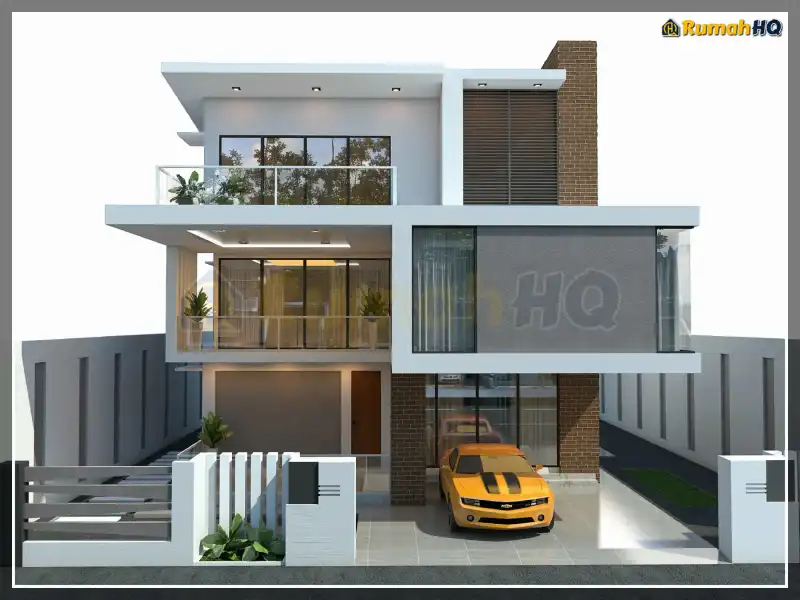 3D view of house RHQ-D1-12 — 2 storey, 5,540 sq ft, 5 bedrooms, 7 bathrooms