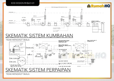 Technical drawing for house RHQ-E1-01, sheet 11 of 11